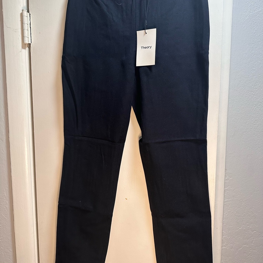 Theory navy blue  Pants, NEW, sz 2